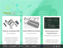 Tablet Screenshot of horizon-web.net